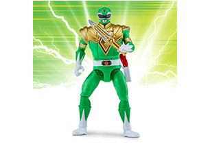 Power Rangers Head Flippin Basic Figures Assorted - Black Ranger